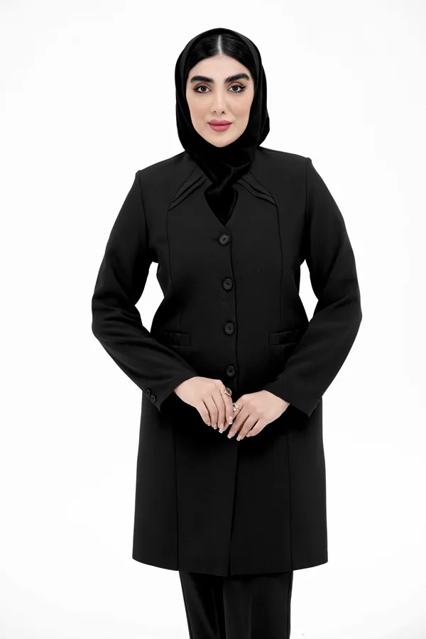 مانتو شلوار اداری سلنا کد 2027 - Image 4