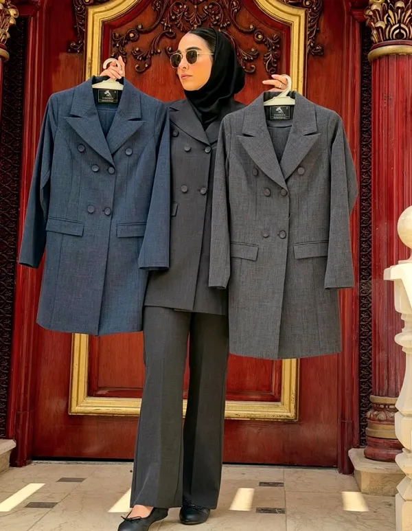 کت شلوار رسمی مدل ژنرال بزیاق کد 1033 - Image 2